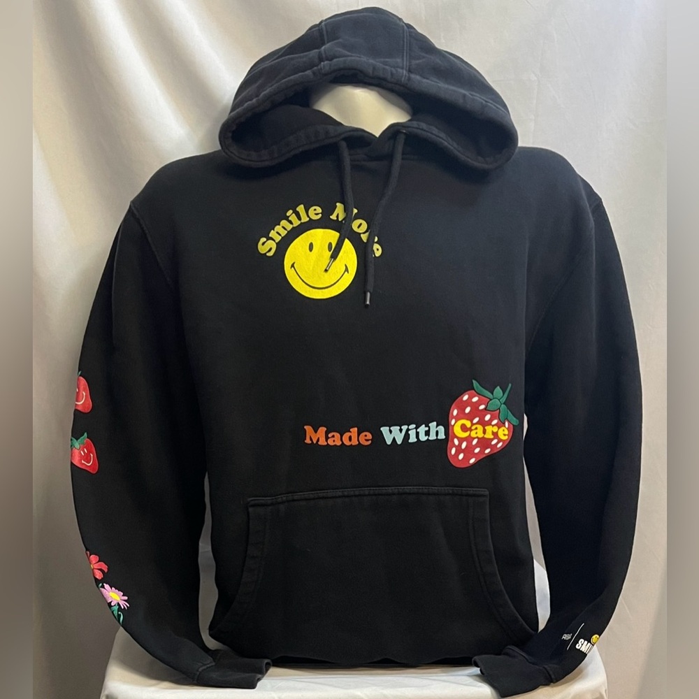 RSQ Smiley Made with Care Hoodie